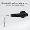 Tuya Biometric Fingerprint Smart Door Lock Electronic Digital Lock Password Keyless Security Door Handle Home