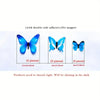 12Pcs Fashion 3D Luminous Butterfly Creative Wall Sticker For DIY Wall Stickers Modern Wall Art Home Decorations DIY