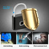 Keyless USB Charging Fingerprint Lock Smart Padlock Waterproof Door Lock |Unlock Portable Anti-theft Padlock Zinc