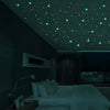 Luminous 3D Stars Dots Wall Sticker for Kids Room Bedroom Home Decoration Glow In The Dark Moon Decal Fluorescent DIY Stickers