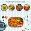 Electric Lunch Box Food Warmer Portable Food Heater for Car Or Home - Leak Proof, Lunch Heating Microwave