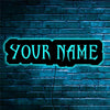 Custom LED Wall Lamp - Personalized Neon Sign Light for Home Gaming Room Bedroom Decor