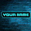 Custom LED Wall Lamp - Personalized Neon Sign Light for Home Gaming Room Bedroom Decor