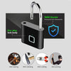 Keyless USB Charging Fingerprint Lock Smart Padlock Waterproof Door Lock |Unlock Portable Anti-theft Padlock Zinc