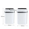 Trash Bin 13L Bathroom Touch Trash Can In The Toilet Smart Garbage Bucket Waste Bins Dustbin Smart Trash Can Kitchen