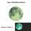 Luminous 3D Stars Dots Wall Sticker for Kids Room Bedroom Home Decoration Glow In The Dark Moon Decal Fluorescent DIY Stickers