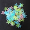 Luminous Stars Wall Stickers Glow In The Dark - 100Pcs Set for Kids Baby Room Decoration