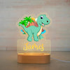 Custom Name Animal Night Light | Personalized Acrylic Lamp for Baby Kids Bedroom Decor | Neonate Birthday Gift