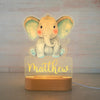 Custom Name Animal Night Light | Personalized Acrylic Lamp for Baby Kids Bedroom Decor | Neonate Birthday Gift