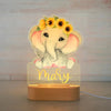 Custom Name Animal Night Light | Personalized Acrylic Lamp for Baby Kids Bedroom Decor | Neonate Birthday Gift