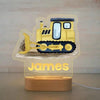 Custom Name Animal Night Light | Personalized Acrylic Lamp for Baby Kids Bedroom Decor | Neonate Birthday Gift