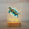 Custom Name Animal Night Light | Personalized Acrylic Lamp for Baby Kids Bedroom Decor | Neonate Birthday Gift