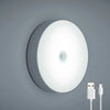 Motion Sensor Wireless Night Lights USB Charging Under Cabinet Light Closet Lamp Wall Stickers Induction Lamp Home Decor